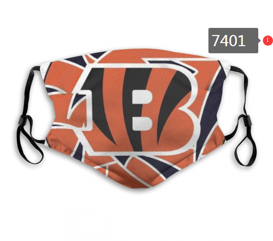 NFL 2020 Cincinnati Bengals #56 Dust mask with filter
